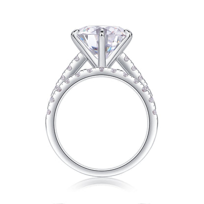 Brilliant Moissanite Bridal Set – Elegant 925 Silver Finish | Zariah Gold™